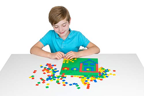 Strictly Briks - Classic Bricks - Set de píxeles de 2 x 2 - 100 % Compatible con Todas Las Grandes Marcas de Ladrillos - Juegos creativos manuales - Azul, Verde, Rojo y Amarillo - 288 Piezas