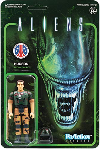 SUPER7 Aliens Reaction Action Figure Wave 1 Hudson 10 cm Figures