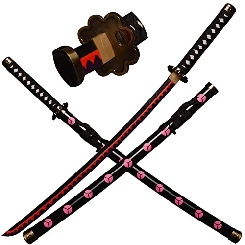 Sword Man Bamboo Cosplay Anime Espada Katana, Roronoa Zoro Katana Shusui Katana Espada 103cm / 40 Pulgadas