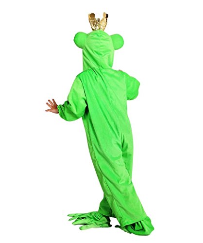 Sy12 Taille 108-115 Frog King Costume, Frog King Fasching Costumes, Frog King Carnival costume, pour les tout-petits, enfants pour Carnival Carnival Carnival, adapté pour l'anniversaire, Noël