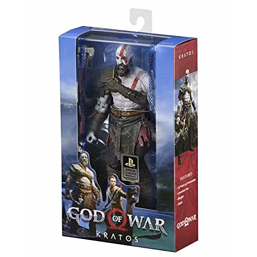 Taisei Figura De Acción God of War Kratos Material De PVC Ecológico Estatuas De Juguete Adecuado para La Colección De Aficionados, 18cm