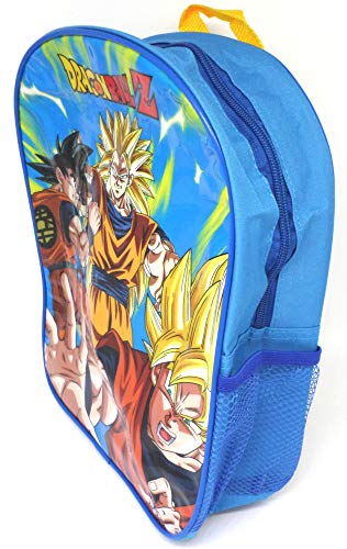 TDL Dragon Ball Z Mochila par Niños - Licenciado Oficialmente - 30 cm - Correas Ajustables - Red Lateral - Backpack