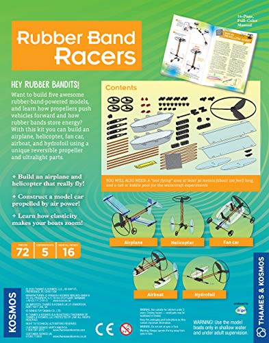 Thames & Kosmos Rubber Band Racers (Geek & Co. Science)