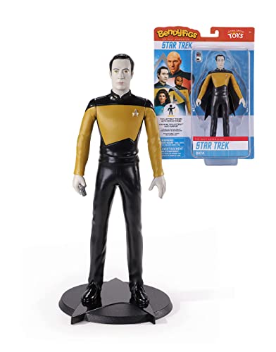 The Noble Collection Star Trek The Next Generation Lt. Cmdr. Data Bendyfig