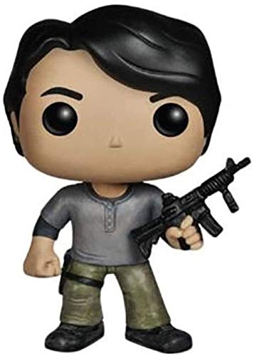 The Walking Dead: Pop Glenn Versión/con Una Pistola Modelo Versión Animado Figura PVC Figure - 3.93inch Juguetes Modelo de Personaje de película