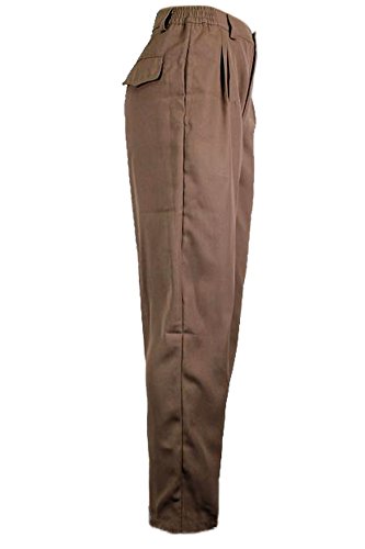 thecostumebase Indiana Jones Pants Safari Raiders Party Disfraz (L) Caqui oscuro