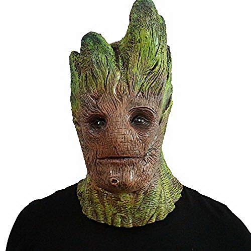 thematys Groot máscara de la película clásica Carnaval y Halloween - Disfraz de Adulto - Latex, Unisexo Talla única