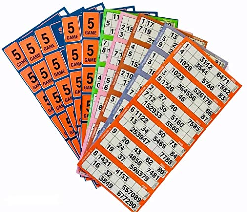 Thomas & Anca Club Supplies Ltd 5 Página Bingo Libros Entradas 60 Folletos para tu NOCHE DE BINGO FAMILIAR EN O ONLINE