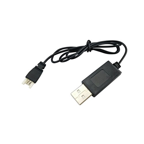 Tiuimk Cable USB Cable de carga para Syma Hubsan RC Drone Quadcopter Helicóptero Cargador