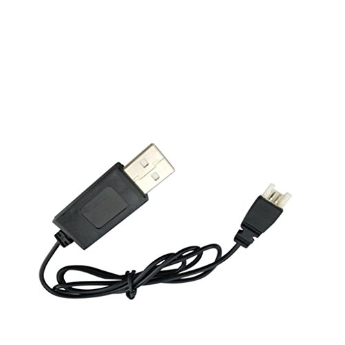 Tiuimk Cable USB Cable de carga para Syma Hubsan RC Drone Quadcopter Helicóptero Cargador