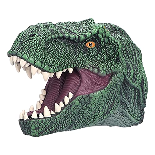 Tnfeeon Dinosaurio Marioneta de Mano Animal Figurilla Accesorios de Juguete para Historias Nocturnas Juego de Roles para Niños