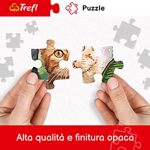 Trefl TR29511 - Rompecabezas panorámico, 500 Piezas, diseño de Mickey Mouse