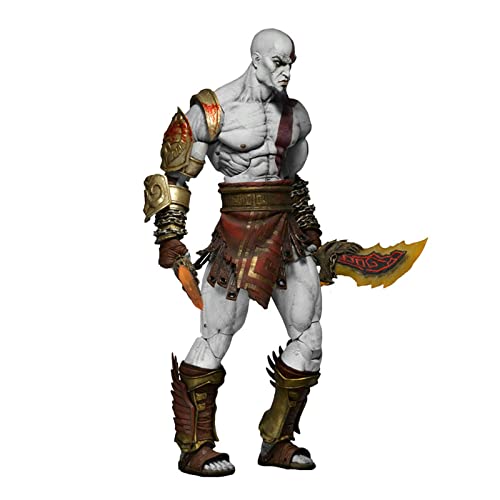 TTBBZ Go-d of War III Adornos Colección De Juegos Kratos Modelo Figura Esculturas Estatuilla Decorativa 18cm