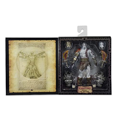 TTBBZ Go-d of War III Adornos Colección De Juegos Kratos Modelo Figura Esculturas Estatuilla Decorativa 18cm