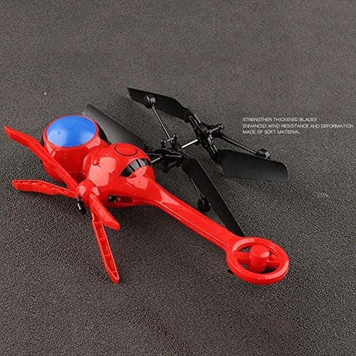 UIOUKL Juguete RC Drone 2,4 GHz RC helicóptero con giroscopio para Principiantes avión de Juguete, Vuelo Interior, Regalos de cumpleaños para Adultos y niños