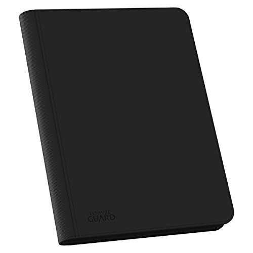 ULTIMATE GUARD 8-POCKET ZIPFOLIO XENOSKIN NEGRO