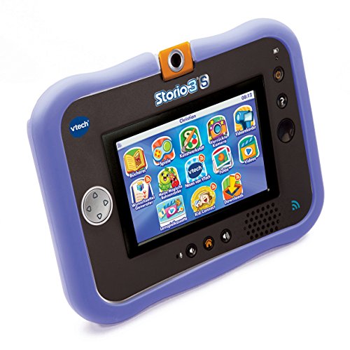 VTech - Funda de Silicona para Tablet Storio 3S, Color Azul (3480-213449)