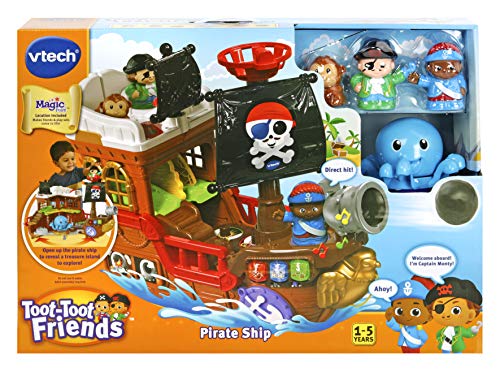 VTech Juguete de Barco Pirata, Multicolor, Toot Friends