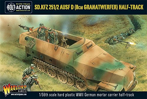 Warlord Games SD.KFZ 251/2 AUSF D (8CM GRANATWERFER) HALF TRACK Action Wargaming Miniatures by Bolt Action