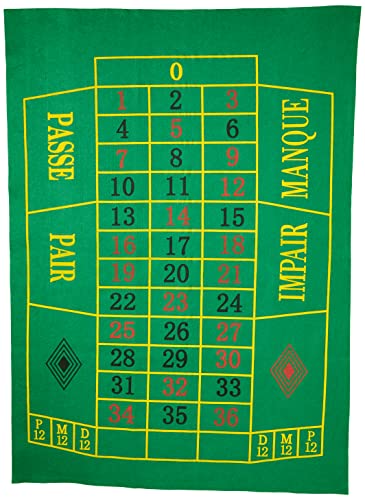 Weible Spiele 320564 - Tablero para Jugar a la Ruleta (130 x 90 cm) [Importado de Alemania]