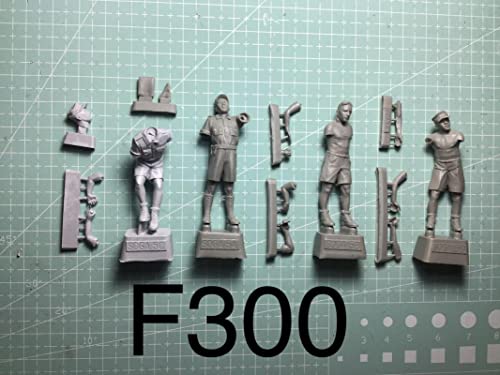 weizhang 1/35 WWII North African Army Artillery Resin Soldier Model Kit (4 Personas, sin cañón) Kit en Miniatura de fundición a presión sin Pintar y autoensamblado-K7A481