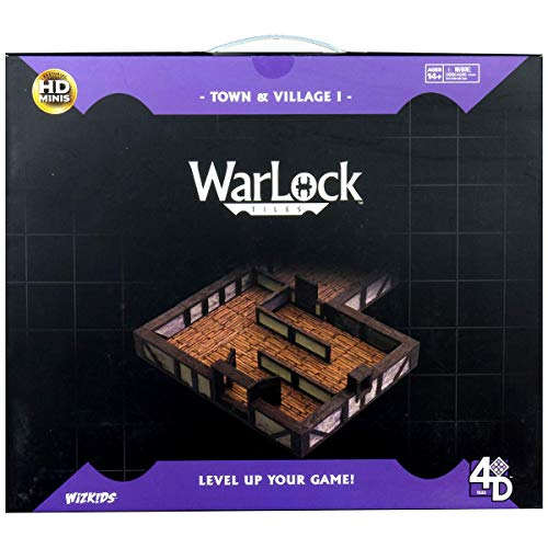 WizKids Warlock Dungeon Tiles: Town & Village 1