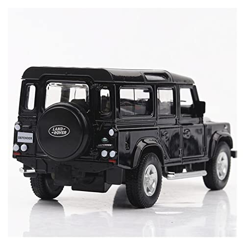 WJYKL 1/36 para Defender 13,5 Cm Serie De Modelos De Fundición A Presión con Apertura hacia Atrás (Color : Black)