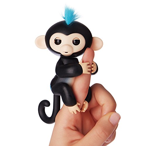 WowWee - Fingerlings Interactivo bebé mono, Negro (3701) , color/modelo surtido
