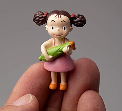 Yangzou Studio Ghibli Toys Miyazaki Hayao Mi Vecino Totoro Mei Hold Figura De Acción De Resina De Maíz Juguete Juguetes Clásicos Regalo para Niños Niñas