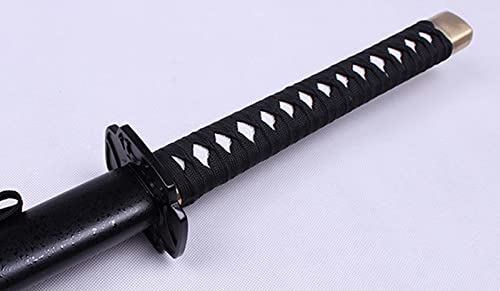 YAO TIAN Espada Samurái con Vaina, Katana para Fanáticos Del Anime, Katanas de Madera Espada Samurai Espada de Juguete Accesorios de Disfraces de Halloween Accesorios de Juguetes para Niños)/Mejorado