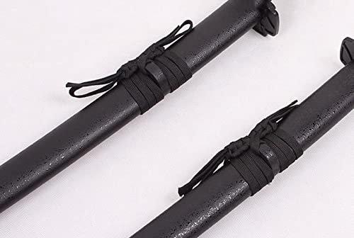 YAO TIAN Espada Samurái con Vaina, Katana para Fanáticos Del Anime, Katanas de Madera Espada Samurai Espada de Juguete Accesorios de Disfraces de Halloween Accesorios de Juguetes para Niños)/Mejorado