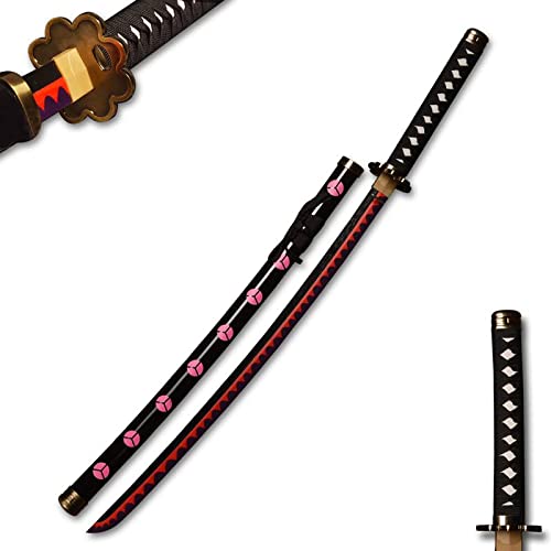 YAO TIAN Roronoa Zoro Anime Samurai Cosplay Sword, Shusui, Bamboo Blade Katana, Aproximadamente 104 Cm, para Juegos de Rol Y Colección/B-Shusui-40.75 Pulgadas