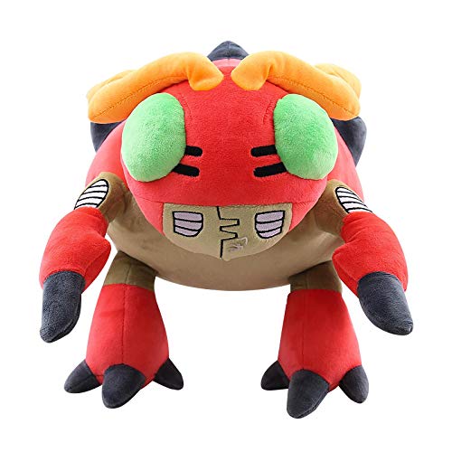 Yasdf Figura De Digimons Tentomon, Muñeco De Peluche, Mariquita, Animales De Peluche Suaves, Juguetes para Niños, 30 Cm