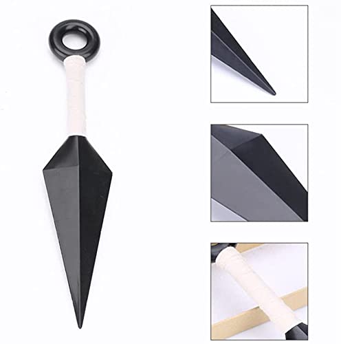 YIDAOGUANG Ninja Kunai 26cm Anime Cosplay Anime Accesorios Accesorios de Vestir Juguetes de Plástico Unisex Niños, Adolescentes, Adultos