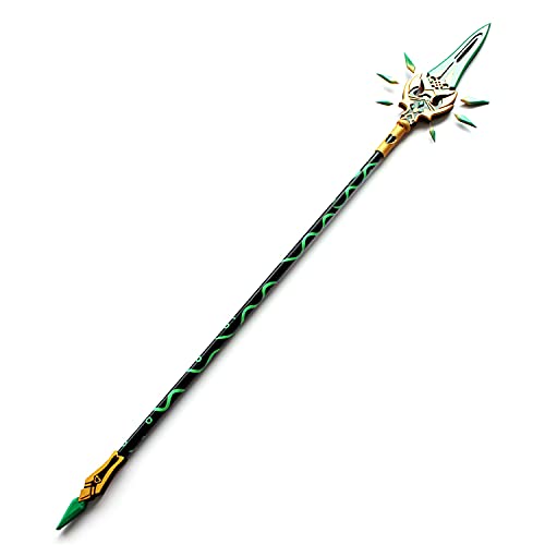 YOU339 Genshin Impact XIAO Cosplay - Arma desmontable para disfraz de jade prehistórico para Halloween, cosplay, carnaval, fiesta, juego de rol, 180 cm