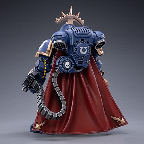 YOU339 JOYTOY - Figuras de soldado móvil a escala 1:18, capitán ultramarino Primaris en armadura de Gravis, hermano, capitán voltiano, modelo militar de soldados para adultos y niños