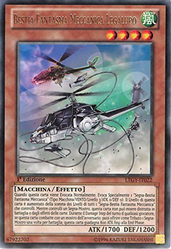 Yu-Gi-Oh! - LTGY-IT022 - Bestia Fantasma Mecánica Legalupo - El Señor de la Galaxia Taquiónica - 1st Edition - Rara