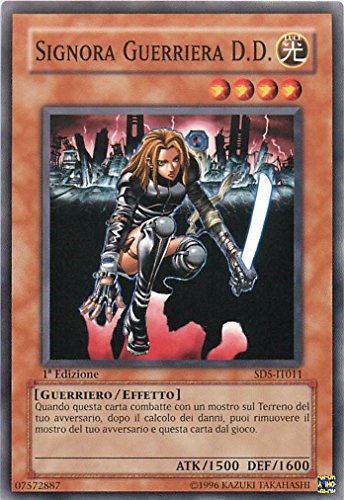 Yu-Gi-Oh! SD5-IT011 - Señora Guerrera D.D. - Triunfo del Guerrero - 1st Edition - Comunes