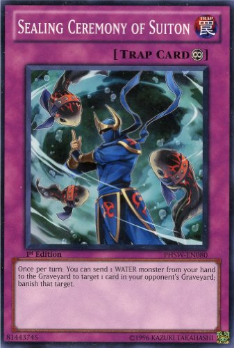 YU-GI-OH! Sealing Ceremony of Suiton (PHSW-EN080) - Photon Shockwave - Primera edición - Common by