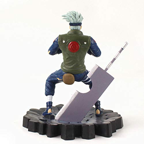 Yuirwe Naruto Ninja Wars Kakashi 14.5 cm Anime PVC COLECCIÓN COLECCIÓN COLECCIÓN Modelo DE Juguete