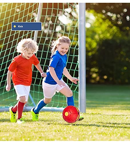 Yxian Magia UFO Bola Juguete Bola mágica de ovni Bola fútbol Bola de deformación Pequeño Juguete Boomerang Magia OVNI Bola (Verde)