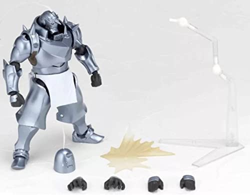 YYBAOJU Figuras de Anime, Modelo de muñeca Figura alquimista de Metal Completo de 16 cm Alphonse Elric CLORURO DE POLIVINILO Modelo Hecho a Mano Juguete/computadora Escritorio Adornos