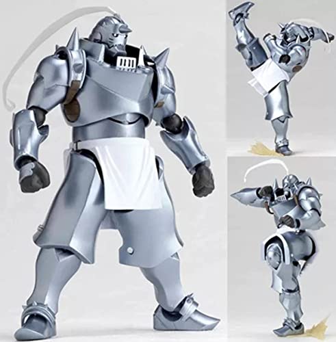 YYBAOJU Figuras de Anime, Modelo de muñeca Figura alquimista de Metal Completo de 16 cm Alphonse Elric CLORURO DE POLIVINILO Modelo Hecho a Mano Juguete/computadora Escritorio Adornos