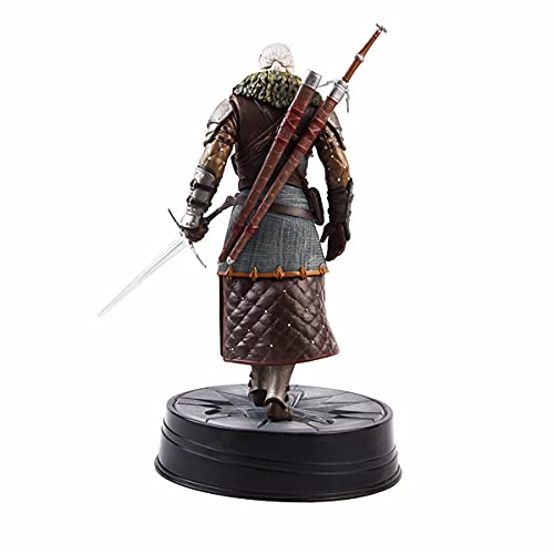 ZEwe The Witcher 3: Wild Hunt: Geralt Grandmaster Ursine Figure ,CLORURO DE POLIVINILO