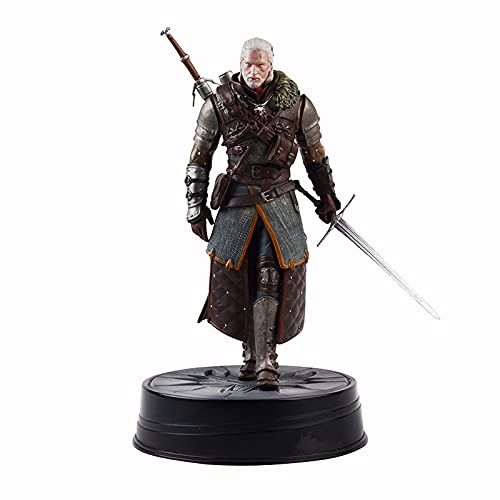 ZEwe The Witcher 3: Wild Hunt: Geralt Grandmaster Ursine Figure ,CLORURO DE POLIVINILO