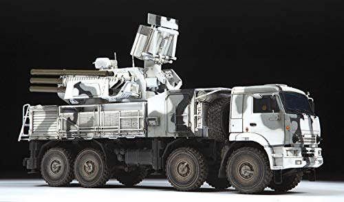 Zvezda 3698 SA-22 Greyhound Russian Self-Propelled Anti-Aircraft System Pantsir-S1 1/35 Model Kit