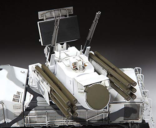 Zvezda 3698 SA-22 Greyhound Russian Self-Propelled Anti-Aircraft System Pantsir-S1 1/35 Model Kit