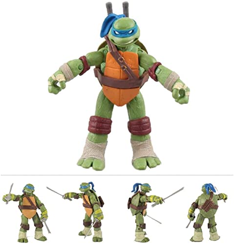 ZYXM Juego de figuras de acción de las Tortugas Ninja mutantes para adolescentes, figura de acción anime Character modelo Toy for Children Birthday Collection, 12 cm