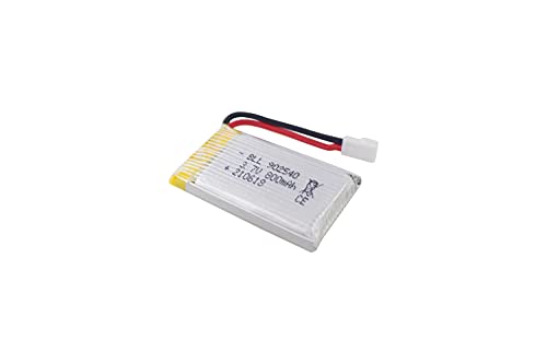 5pcs 3.7V 800mAh litiobatería con 5en1 Cargador para MJX X708 X709 X708W U45 U42 U45W U42W E32HW Syma X5c X5A X5SC X5SW H5C V931 S5C S5W SS40 FQ36 T32 T5W H42 Cuadricóptero RC Drone Batería BLLRC