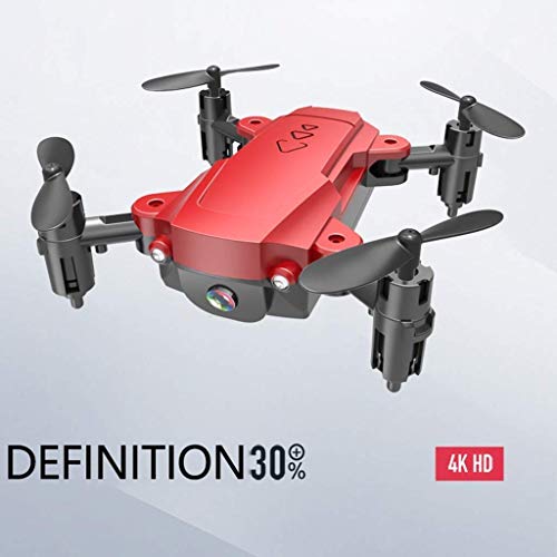 aipipl 2.4G 4K HD Micro Pocket Drones Cámara para Adultos, WiFi FPV Plegable RC Quadcopter 1080P para Principiantes Modo de Seguimiento de altitud Modo sin Cabeza Despegue/Aterrizaje de una tecla